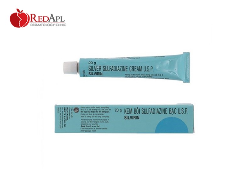 Silvirin Tube 20g ( Trị bỏng )